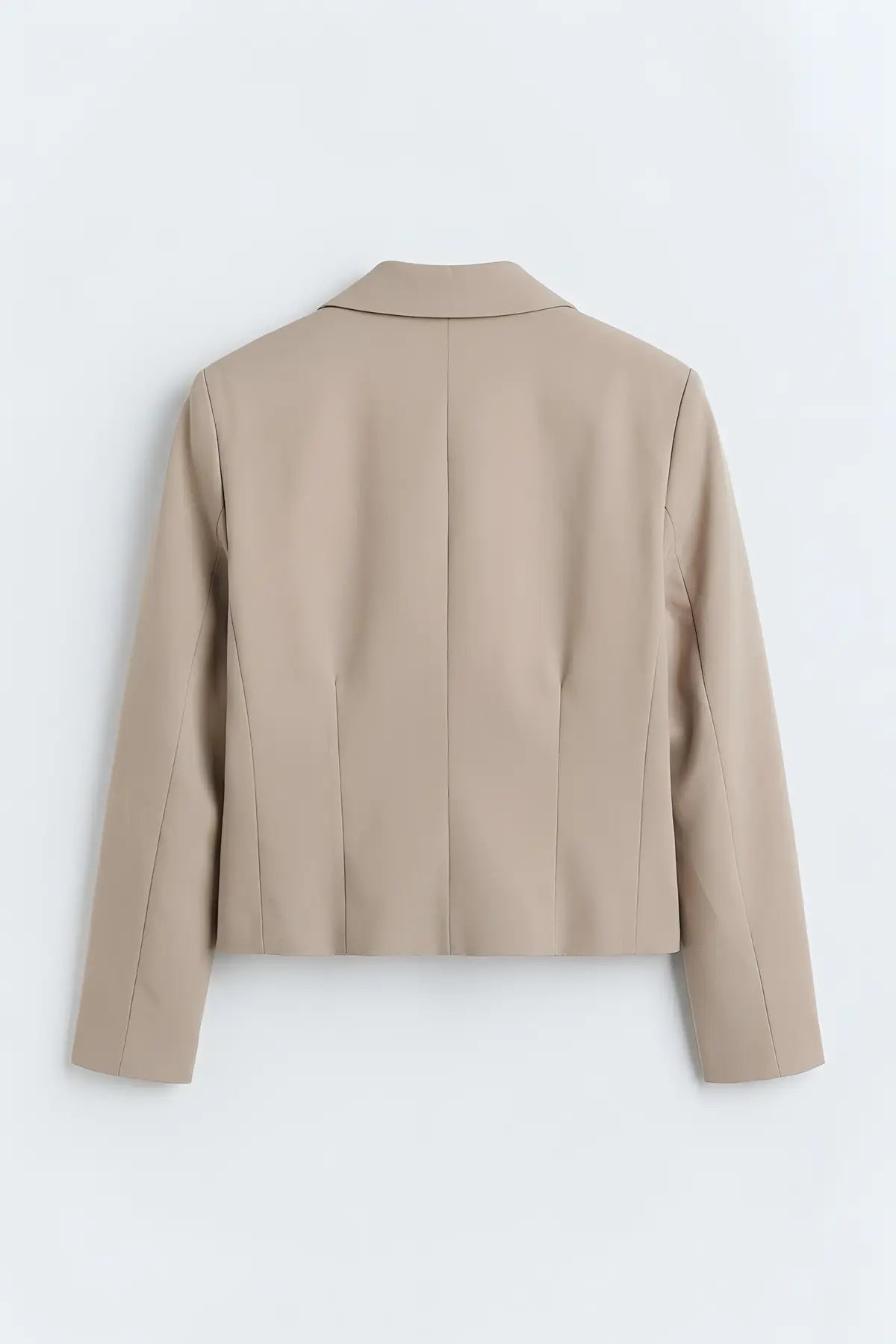 Crop Fit Blazer Ceket - arka gorunum