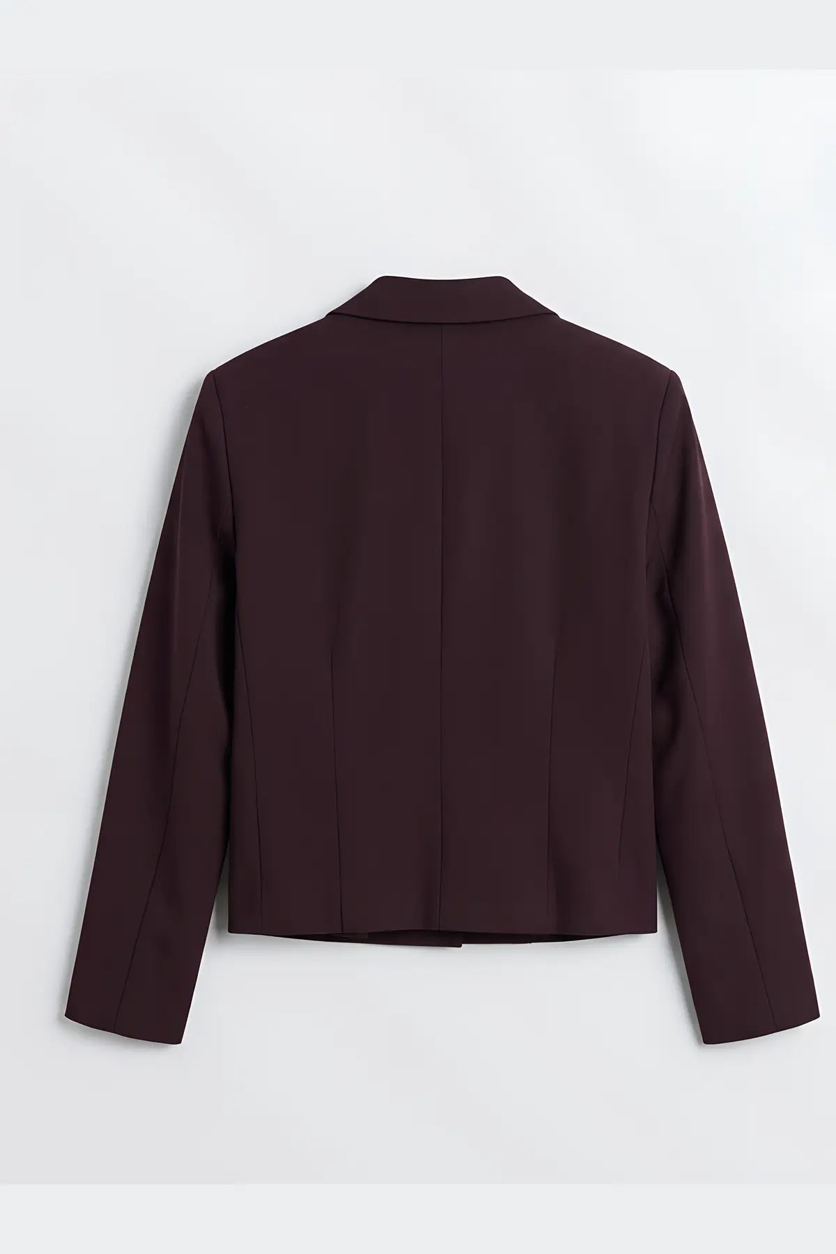 Crop Fit Blazer Ceket - arka gorunum