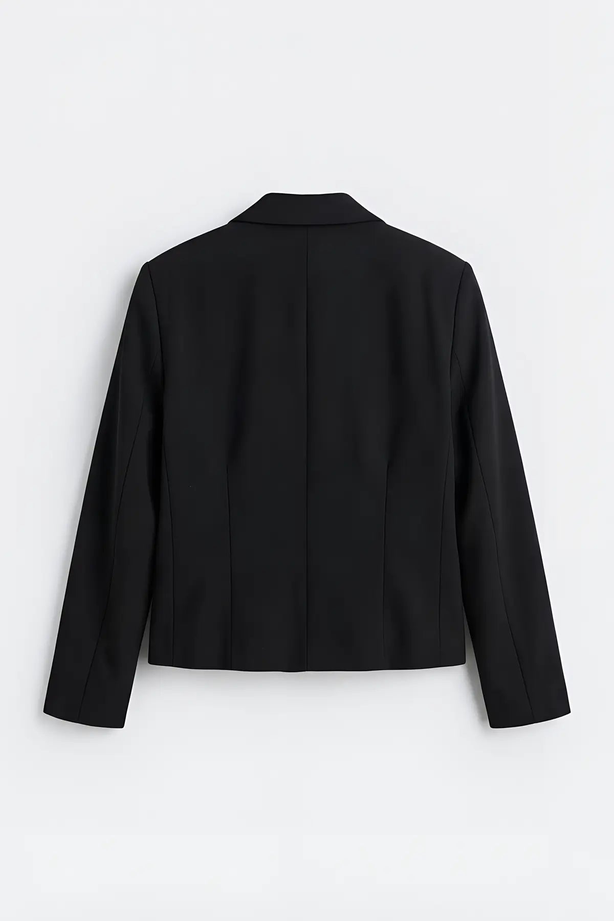 Crop Fit Blazer Ceket - arka gorunum