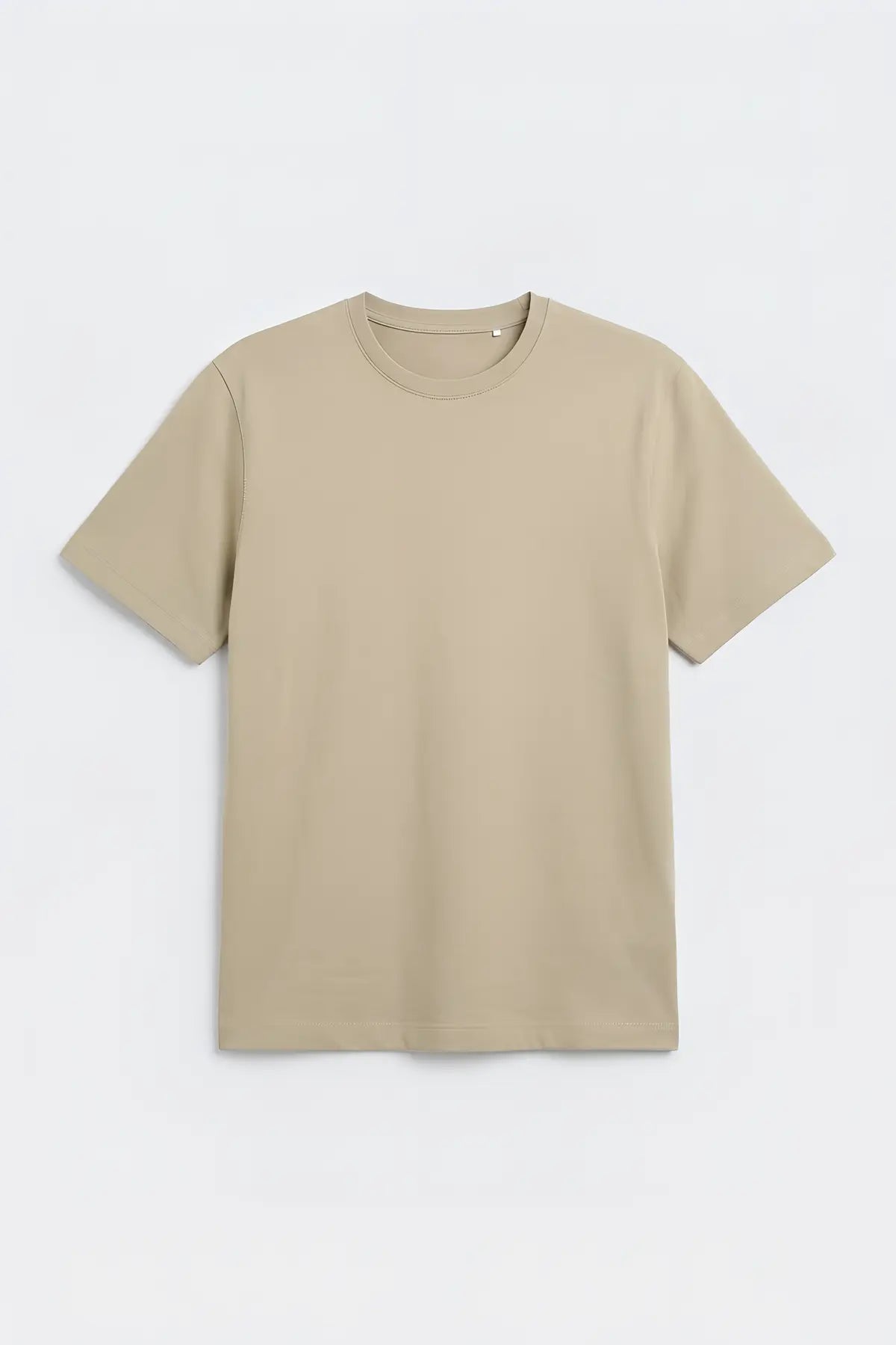 Regular Fit Basic Erkek T-Shirt - on gorunum