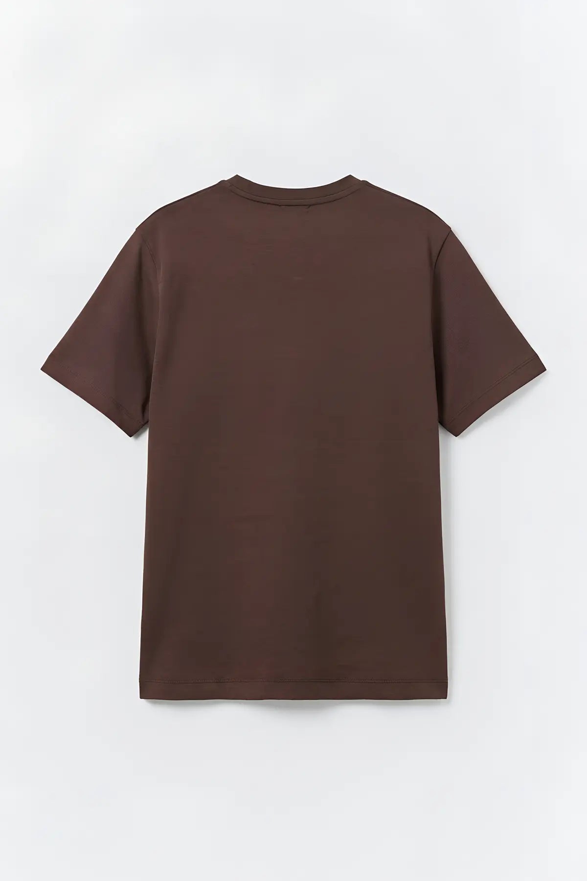 Regular Fit Basic Erkek T-Shirt - arka gorunum