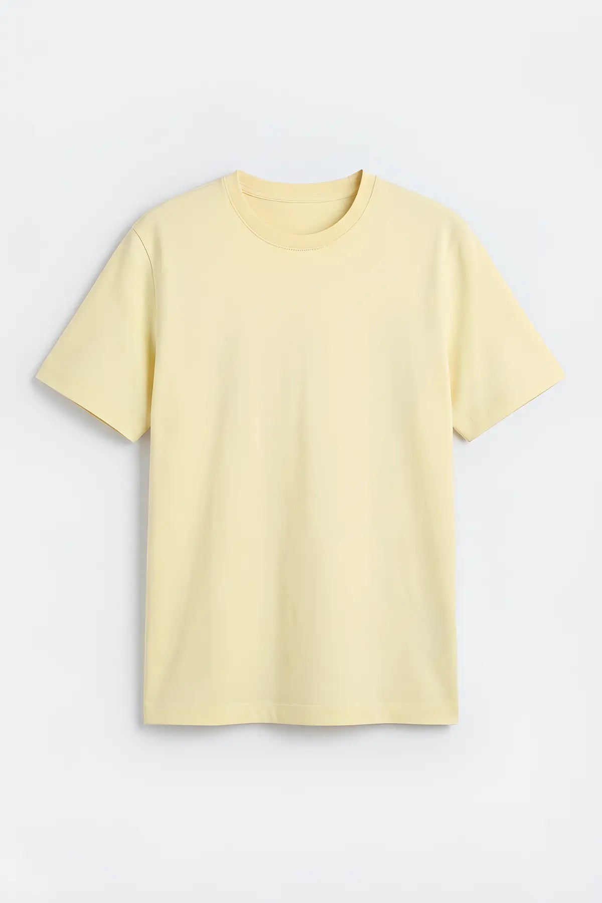 Regular Fit Basic Erkek T-Shirt - on gorunum