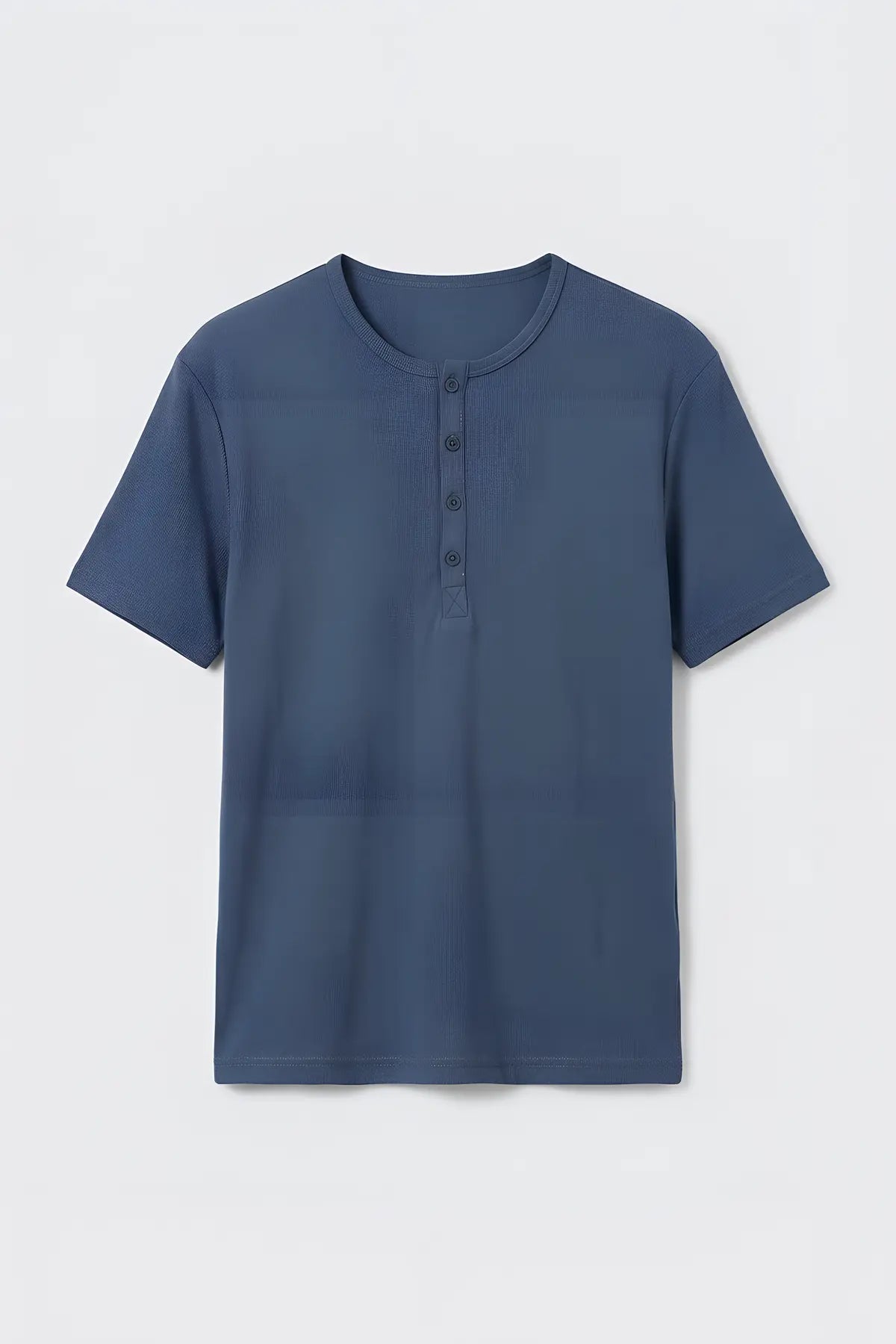 Antioch Düğmeli Yaka Erkek T-Shirt - on gorunum