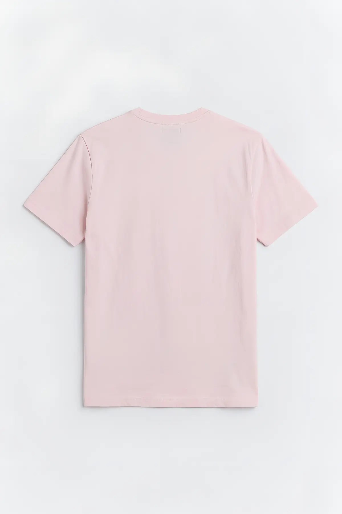 Pamuklu Erkek T-Shirt - arka gorunum
