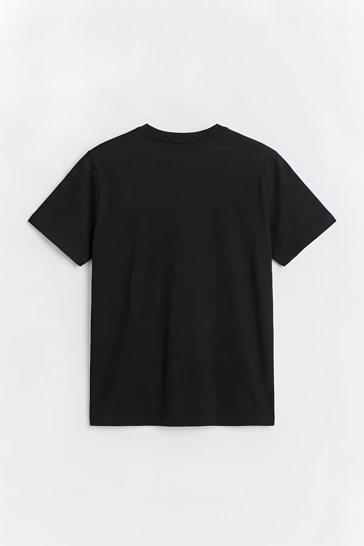 Pamuklu Erkek T-Shirt - arka gorunum