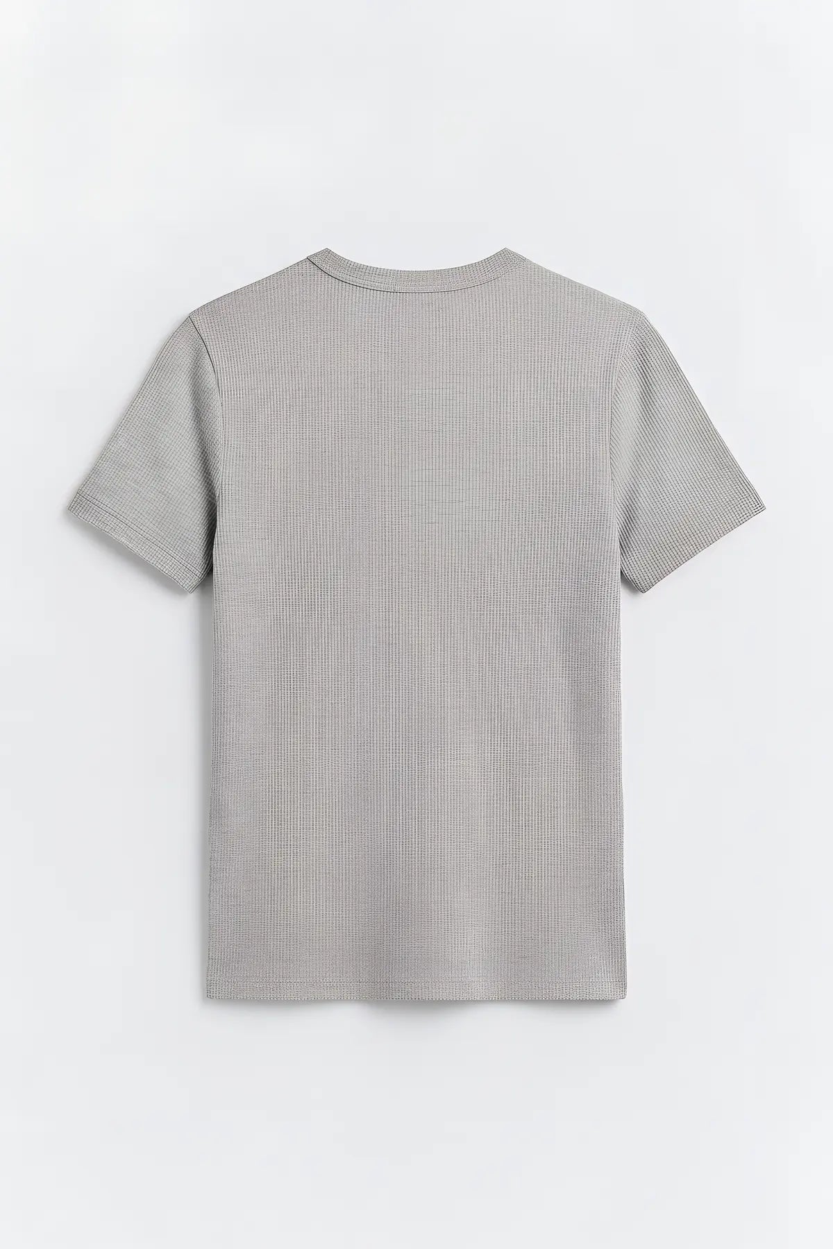 Dokulu Erkek T-Shirt - arka gorunum