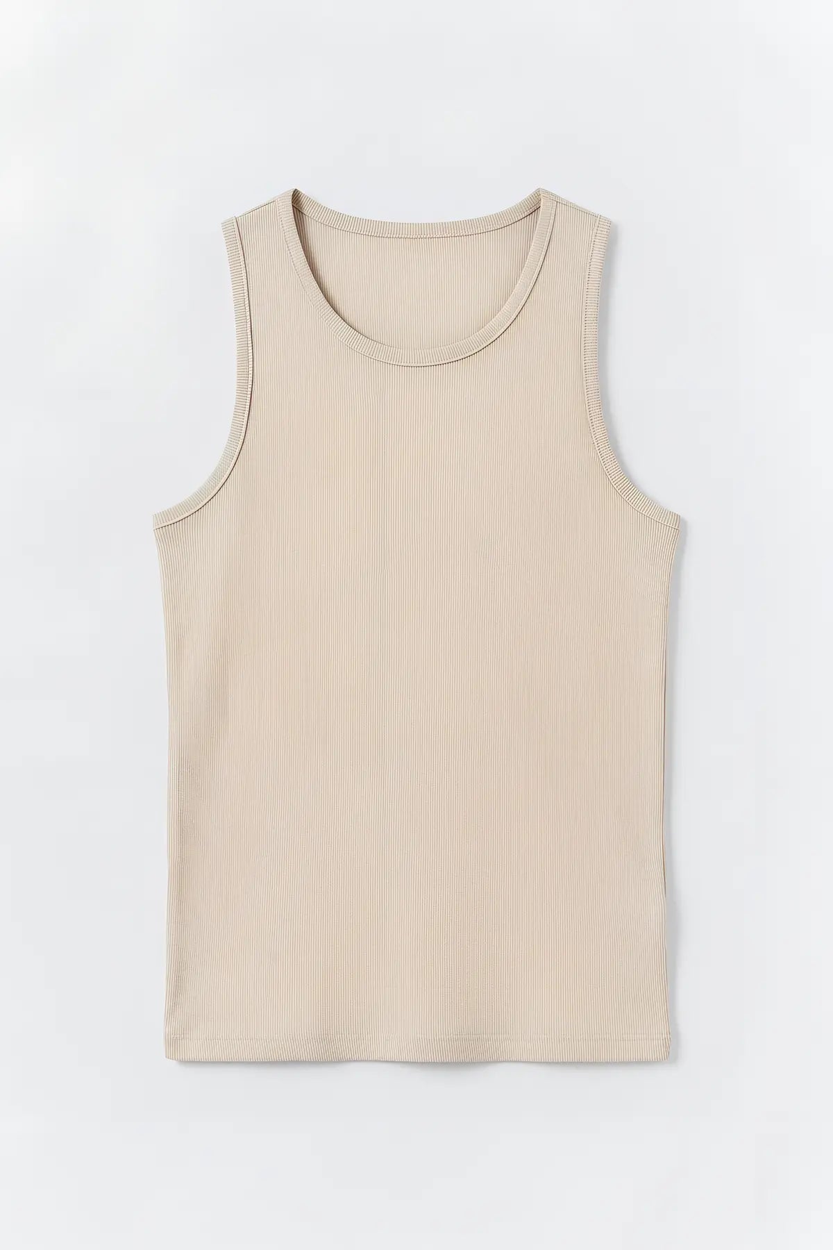 Erkek Basic Fitilli Atlet - on gorunum