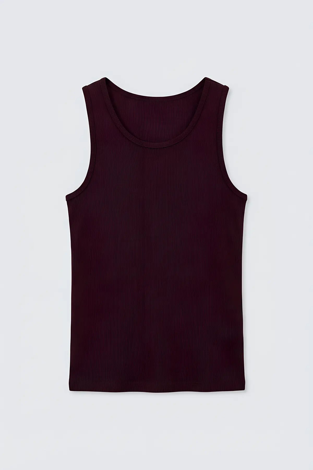 Erkek Basic Fitilli Atlet - on gorunum