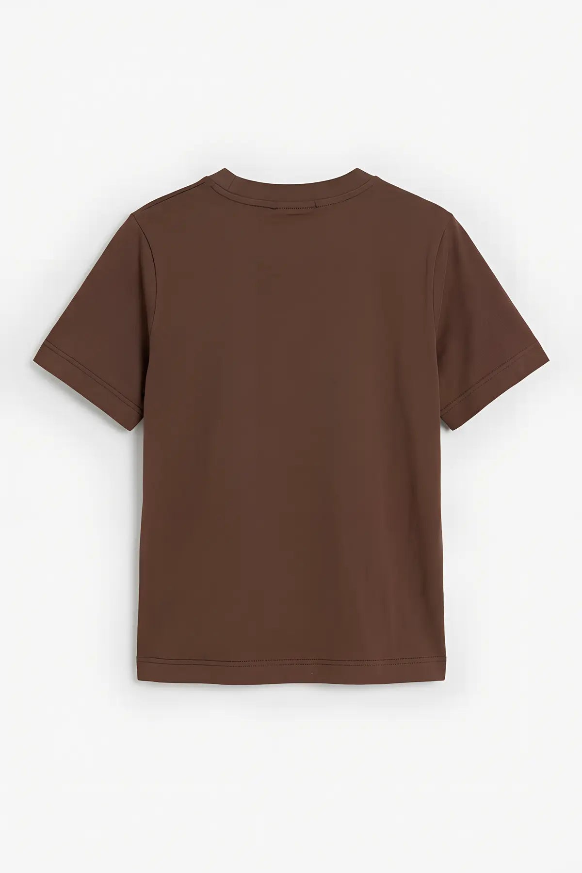 Antioch Kadın Bisiklet Yaka Basic T-Shirt - arka gorunum