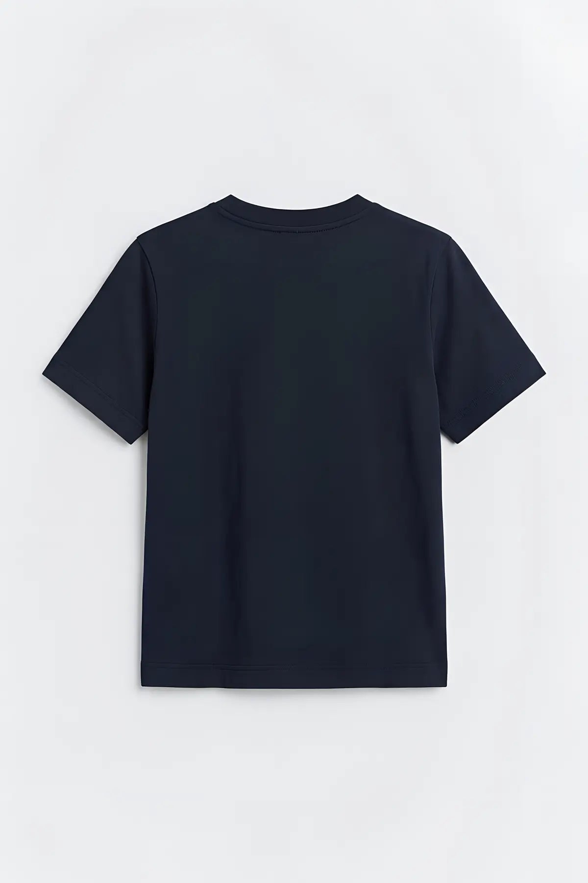 Antioch Kadın Bisiklet Yaka Basic T-Shirt - arka gorunum