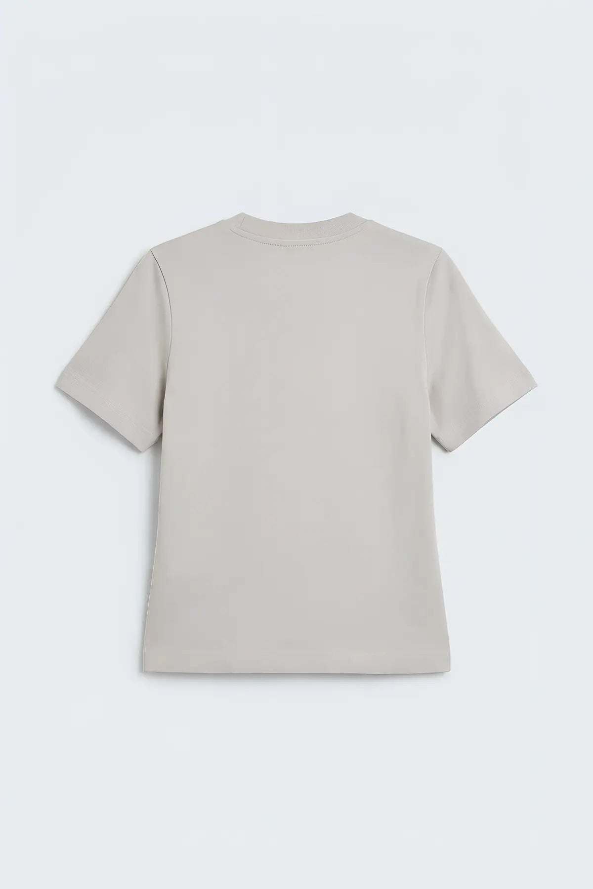 Antioch Kadın Bisiklet Yaka Basic T-Shirt - arka gorunum