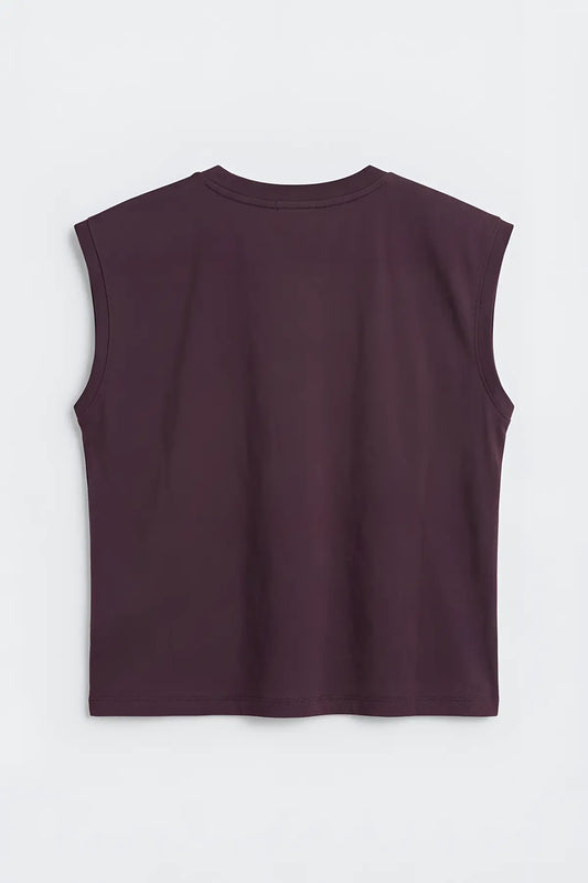 Modal Kumaş Kadın T-Shirt - arka gorunum