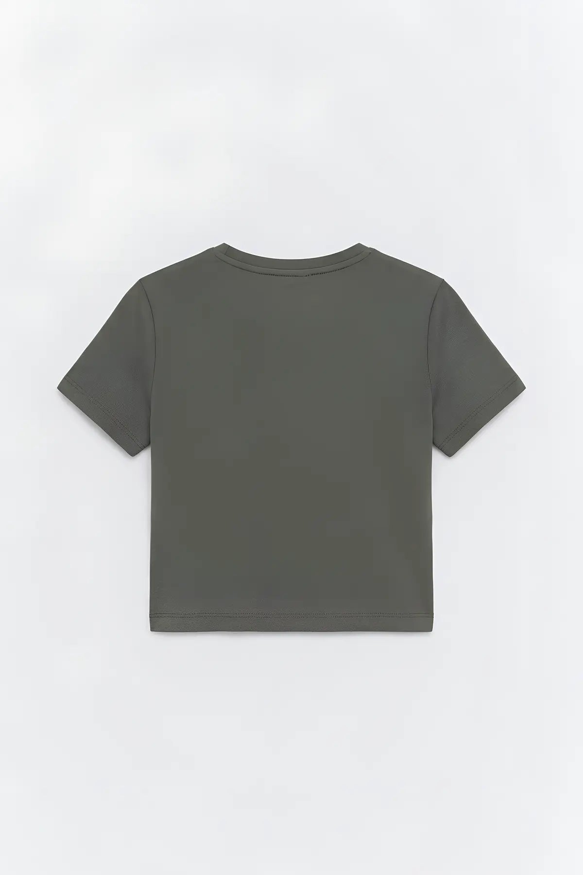 Antioch Crop Kadın T-Shirt - arka gorunum