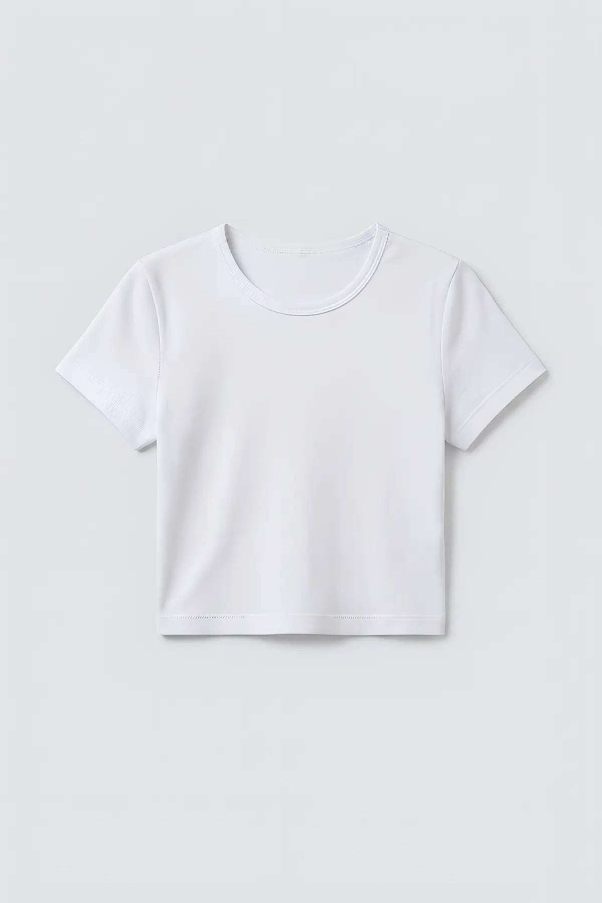 Antioch Basic Crop Kadın Top - on gorunum