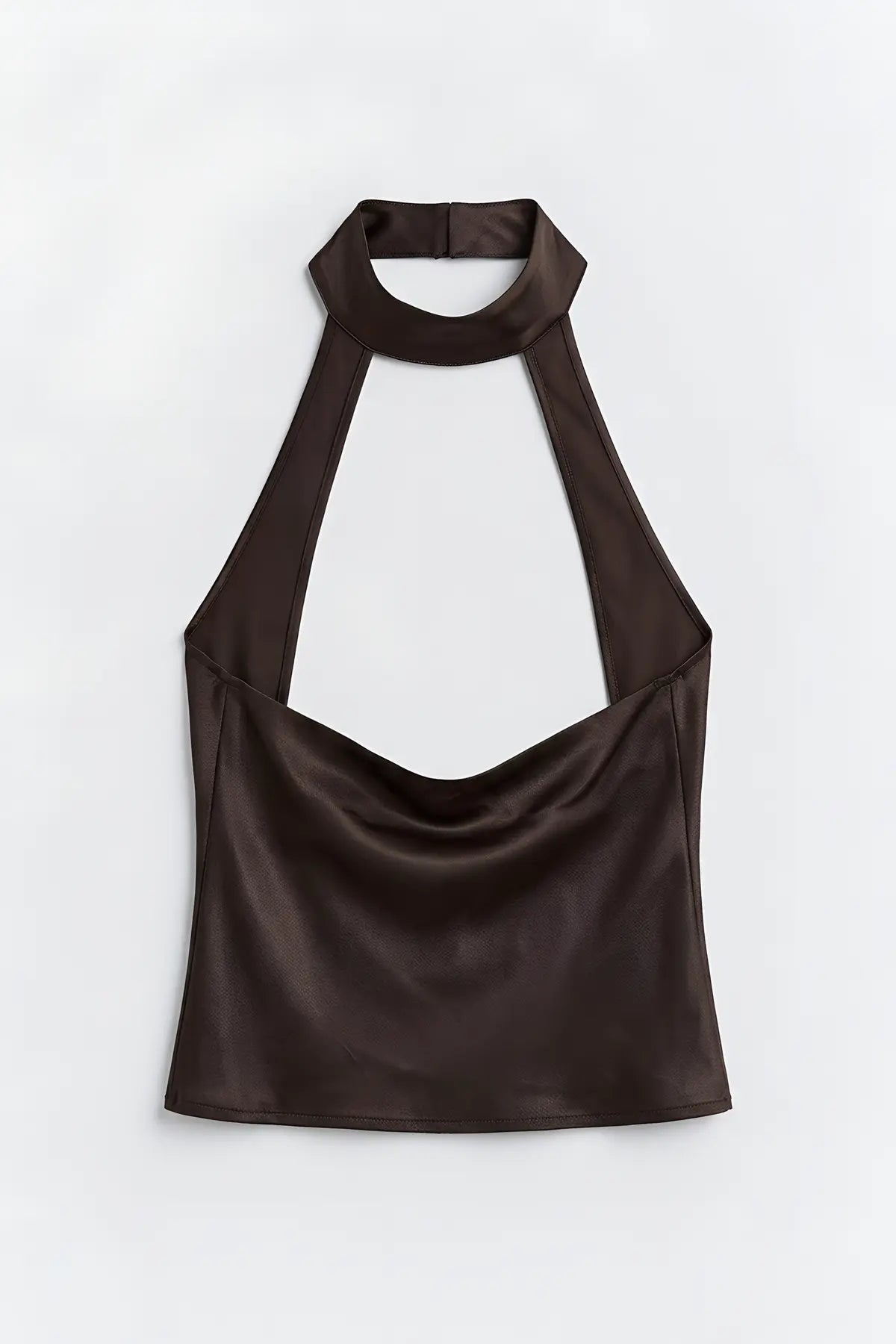 Antioch Saten Halter Kadın Top - arka gorunum