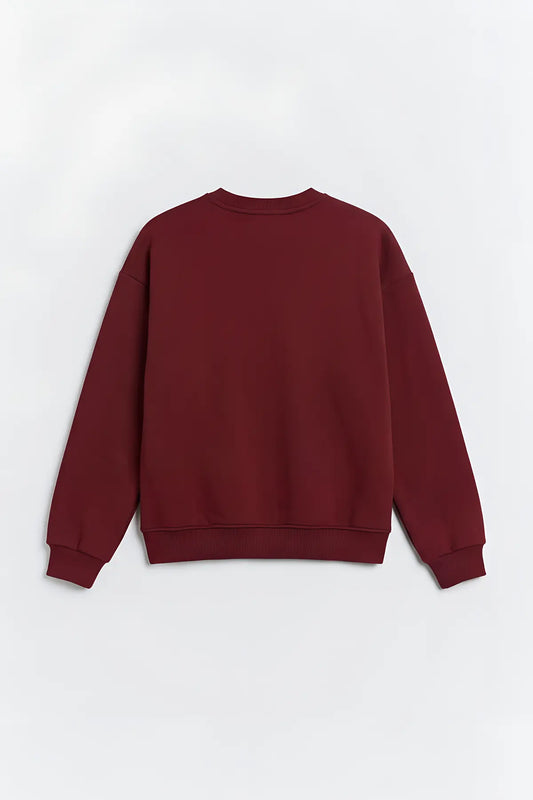 Antioch Basic Kadın Sweatshirt - arka gorunum