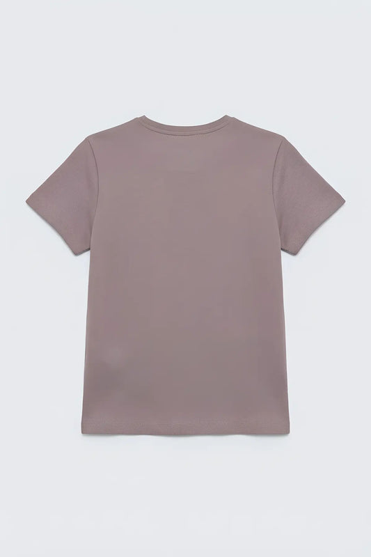 Antioch Basic Kadın T-Shirt - arka gorunum