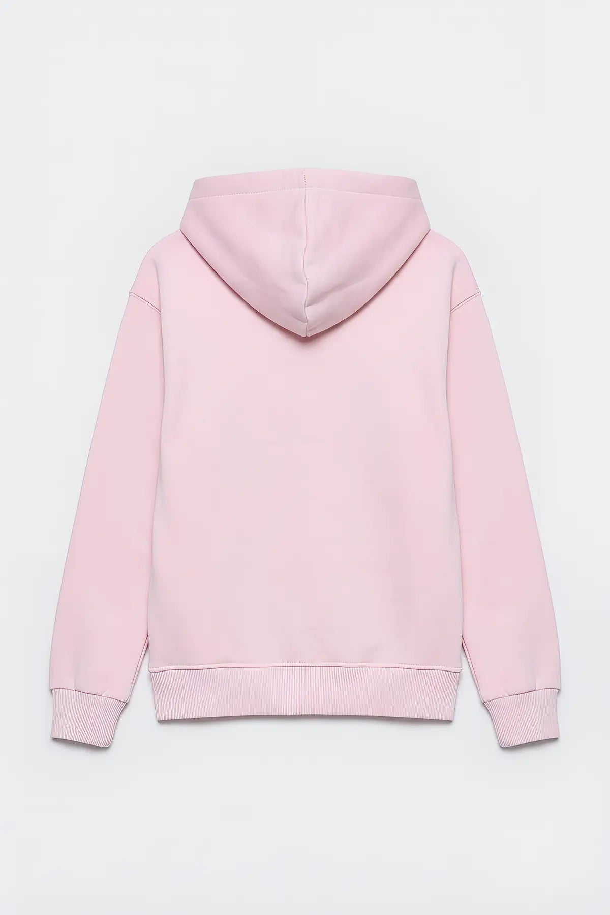 Antioch Kapüşonlu Basic Kadın Sweatshirt - arka gorunum