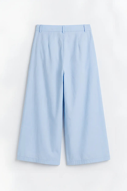 Antioch Pileli Culotte Pantolon - arka gorunum