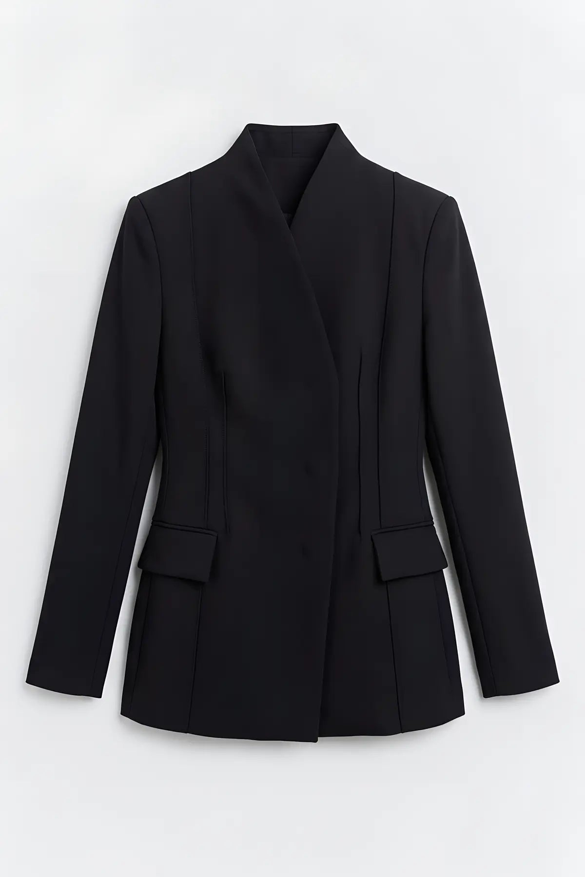 Antioch Vücuda Oturan Kadın Blazer Ceket - on gorunum