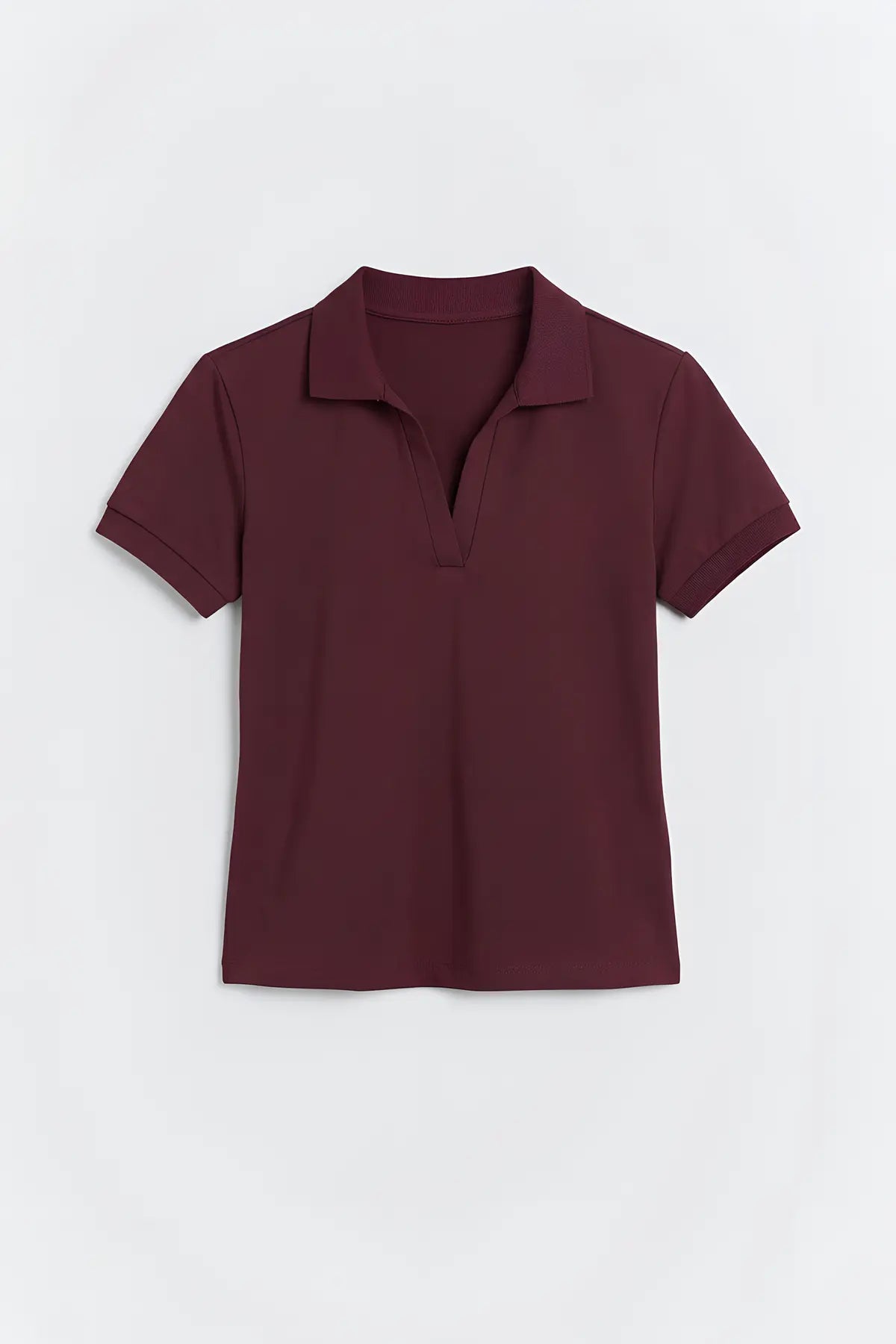 Antioch Polo Yaka Kadın T-Shirt - on gorunum