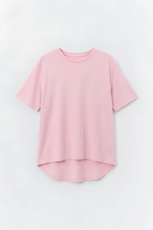 Dökümlü Kadın T-Shirt - on gorunum