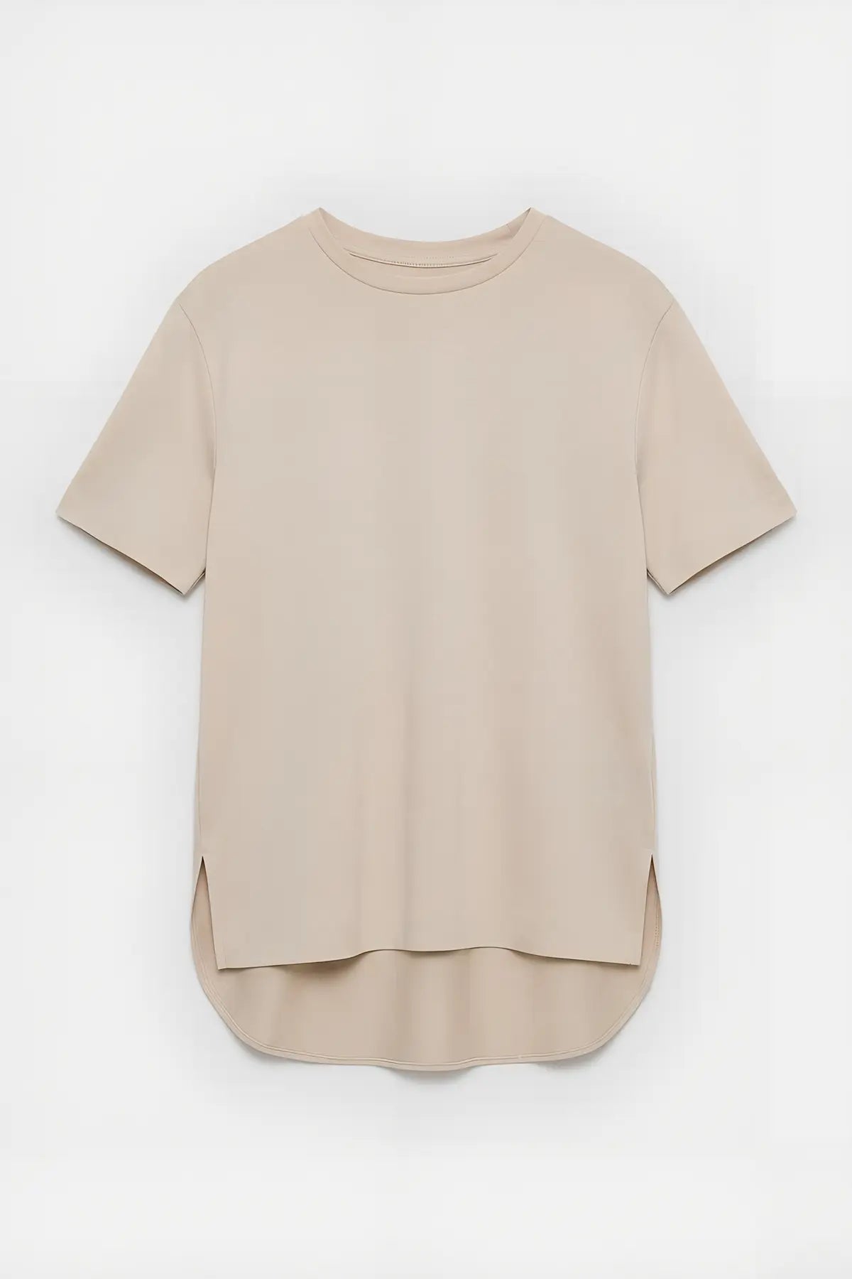 Dökümlü Kadın T-Shirt - on gorunum
