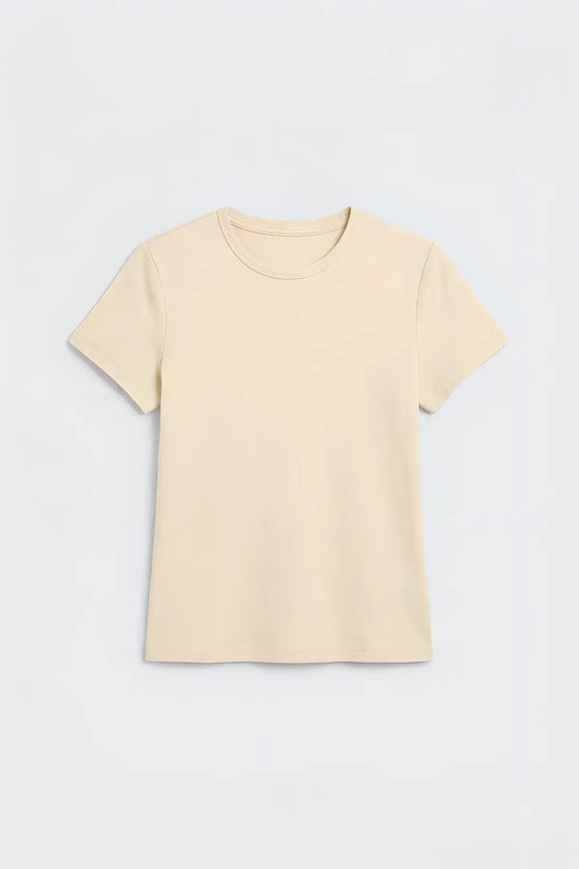 Kadın Basic T-Shirt - on gorunum
