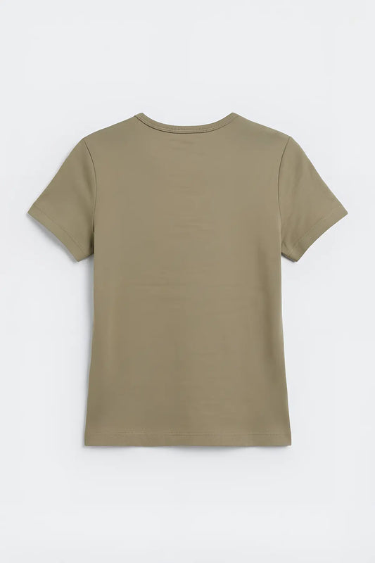 Antioch Kadın Basic T-Shirt - arka gorunum