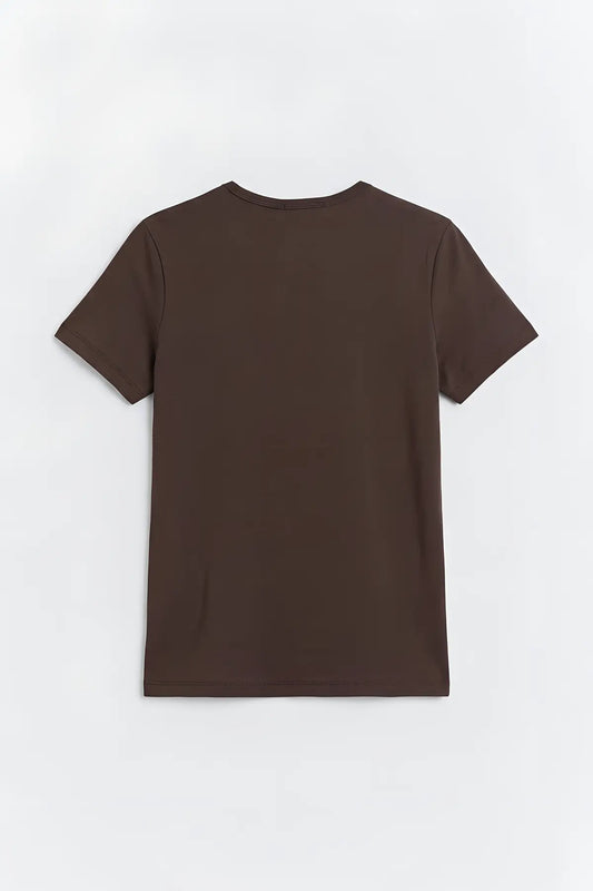 Antioch Kadın Basic T-Shirt - arka gorunum