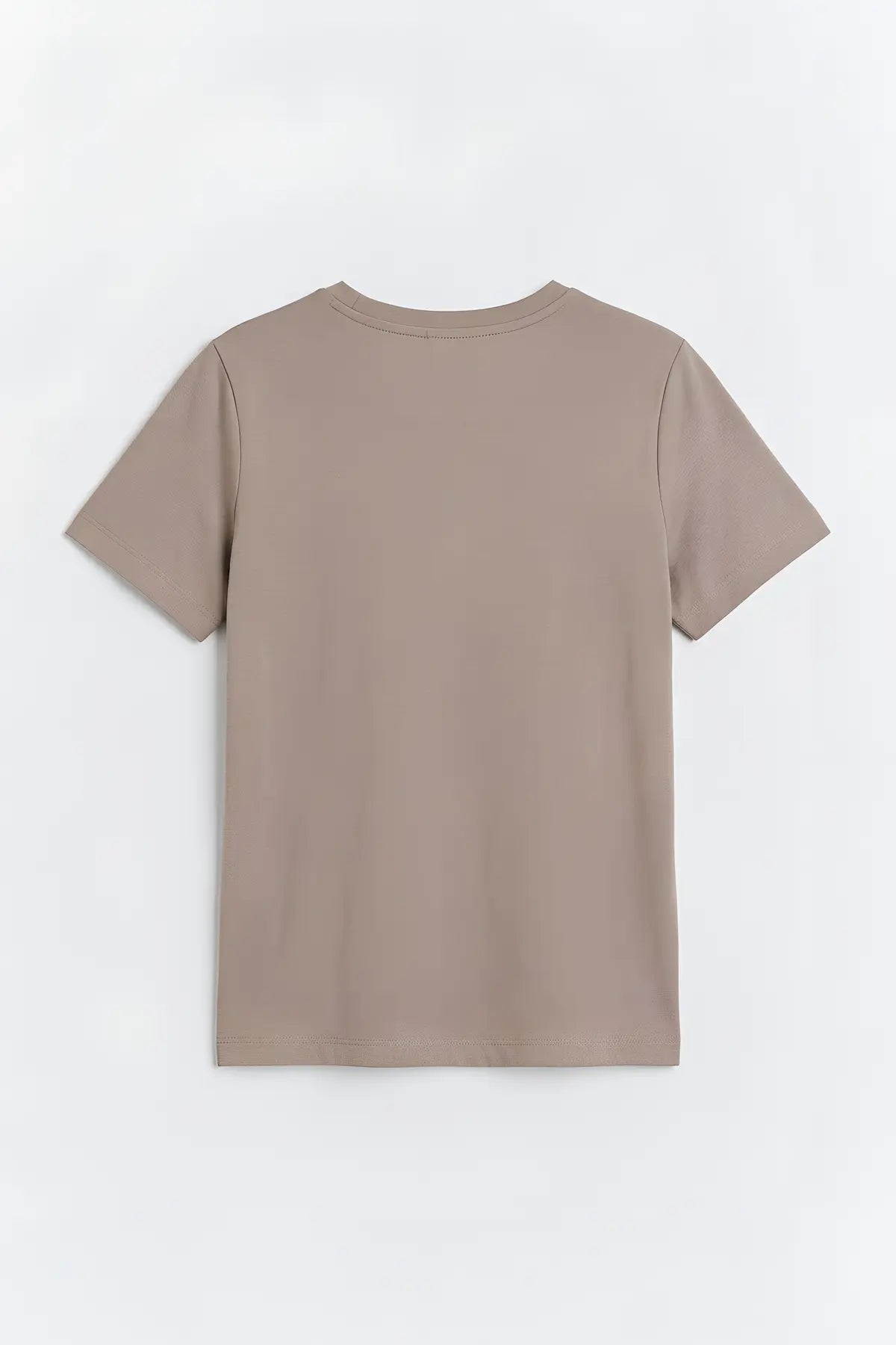 Modal Karışımlı T-Shirt - arka gorunum