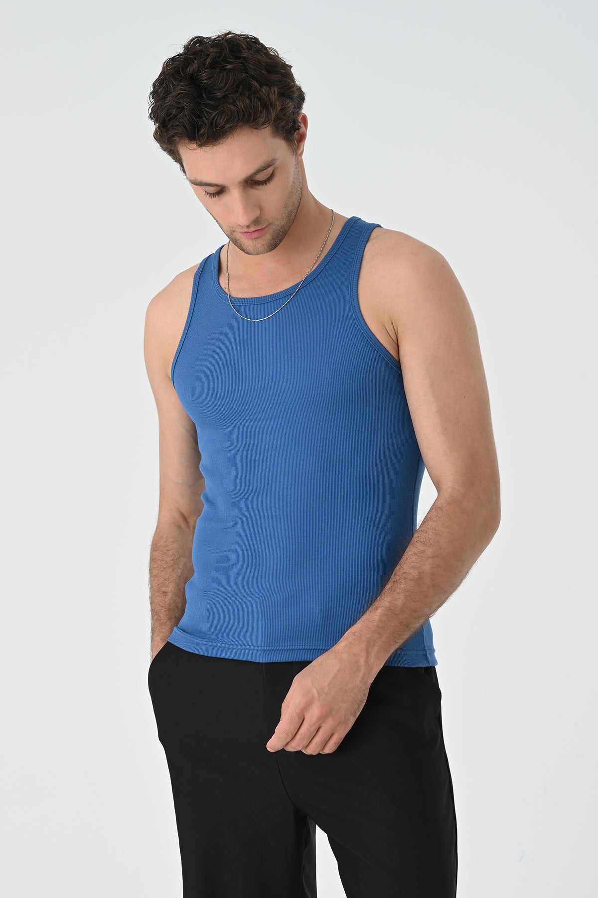 Slim Fit Erkek Atlet