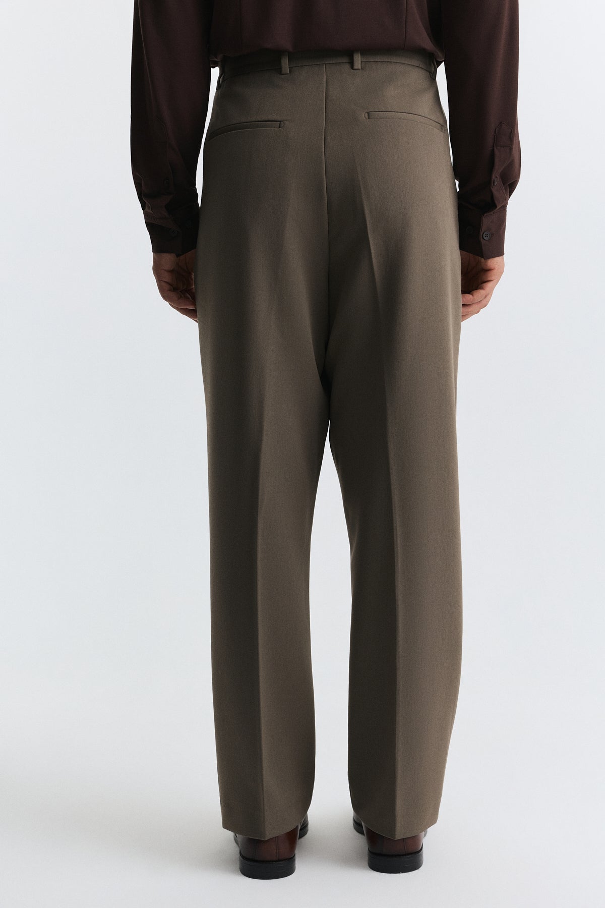 Relax Fit Pilili Erkek Pantolon