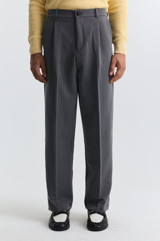 Relax Fit Pilili Erkek Pantolon