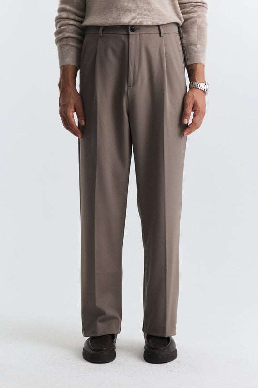 Relax Fit Pilili Erkek Pantolon