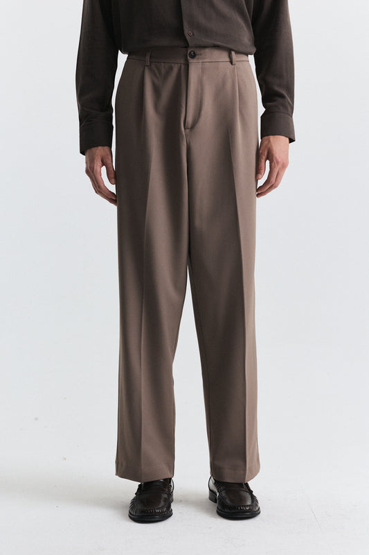 Relax Fit Pilili Erkek Pantolon