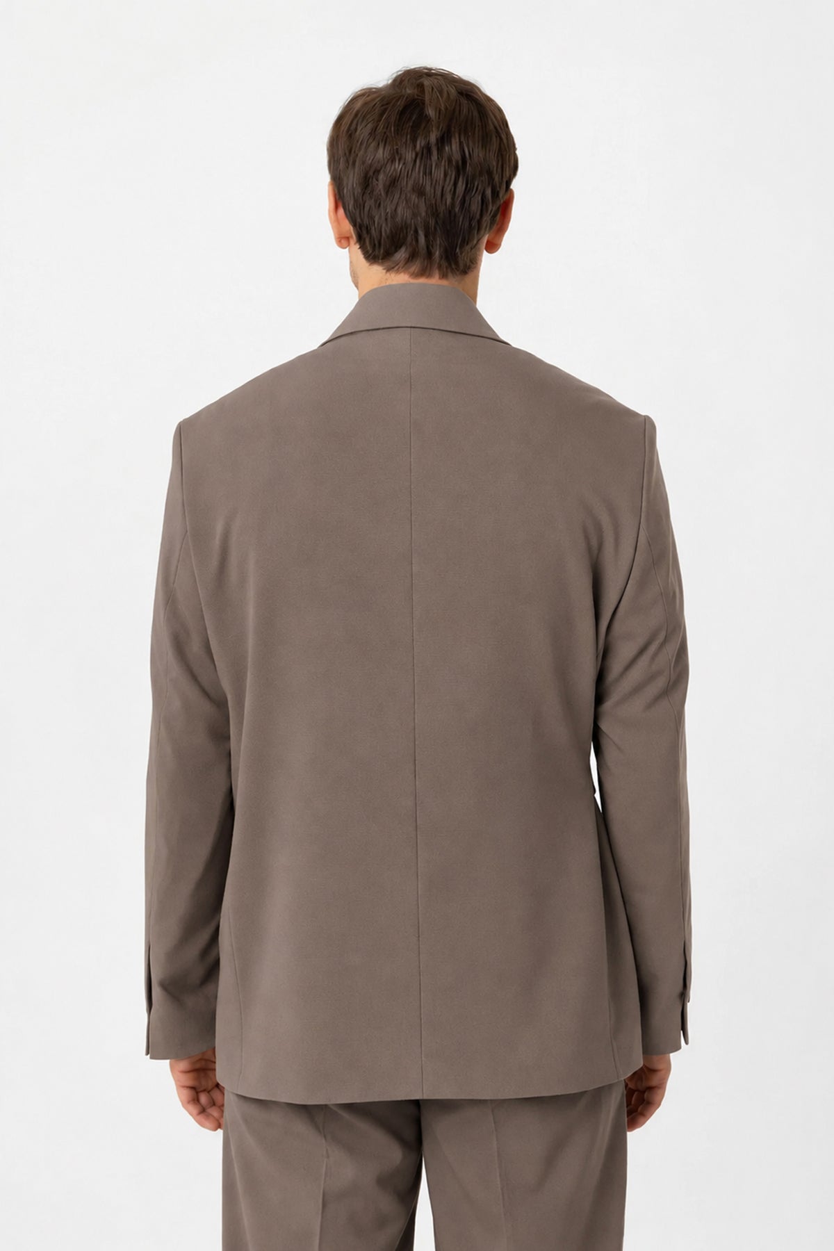 Kuşaklı Relax Fit Erkek Blazer Ceket