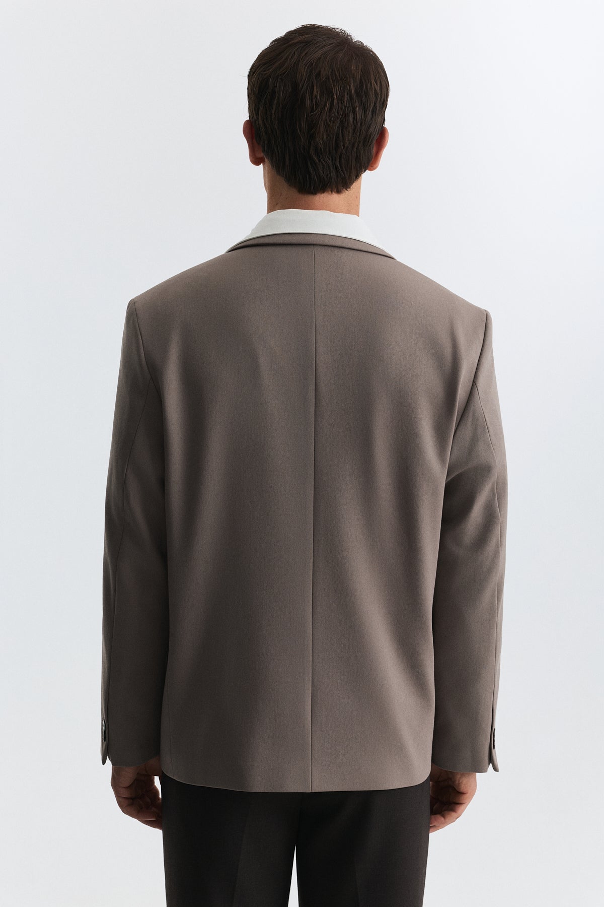 Relax Fit Kruvaze Erkek Blazer Ceket
