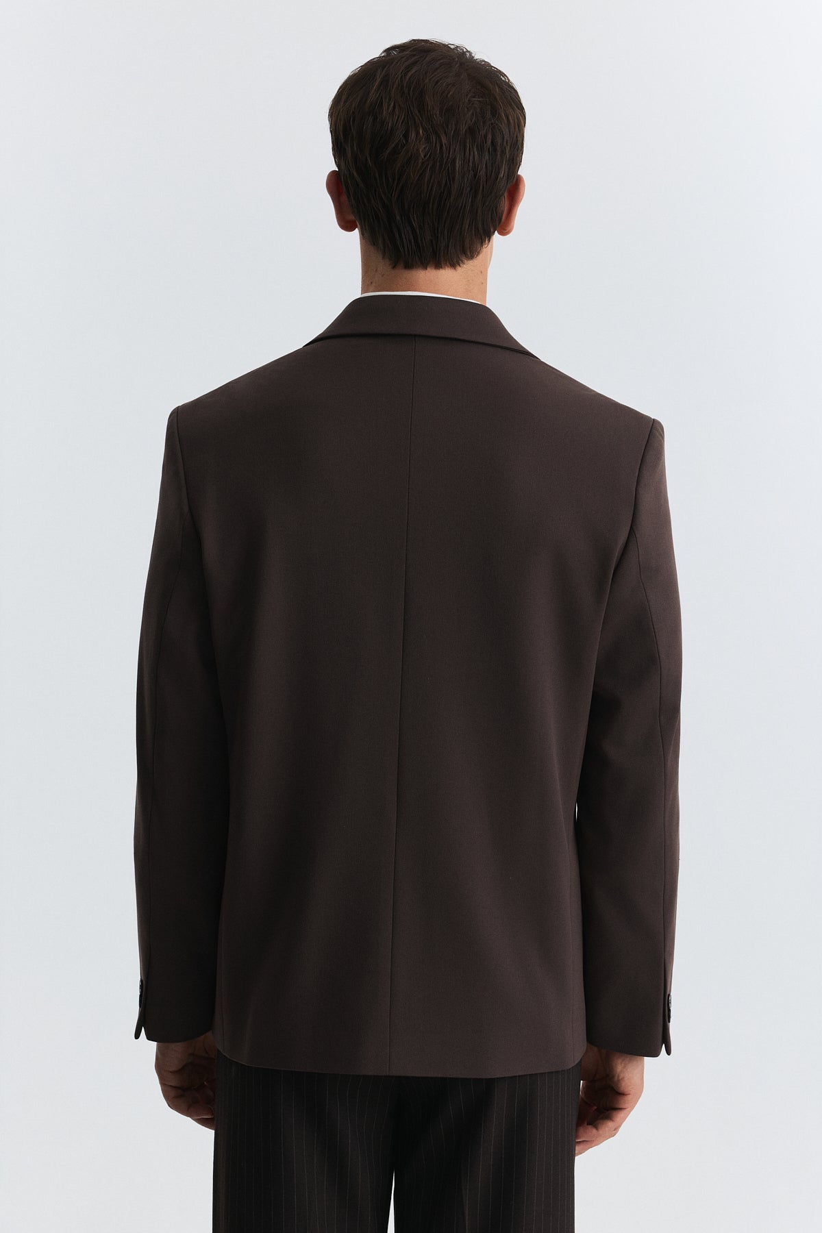 Relax Fit Kruvaze Erkek Blazer Ceket