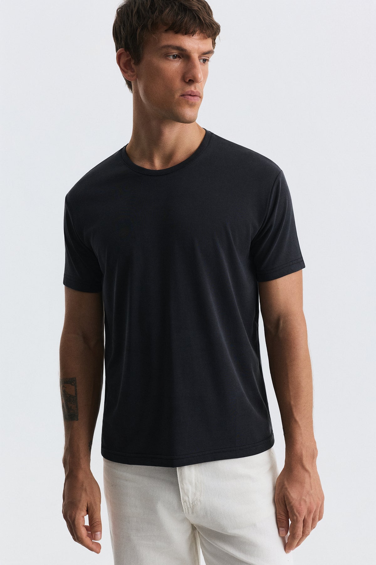 Antioch Regular Fit Modal Teknik Kumaş Erkek T-Shirt