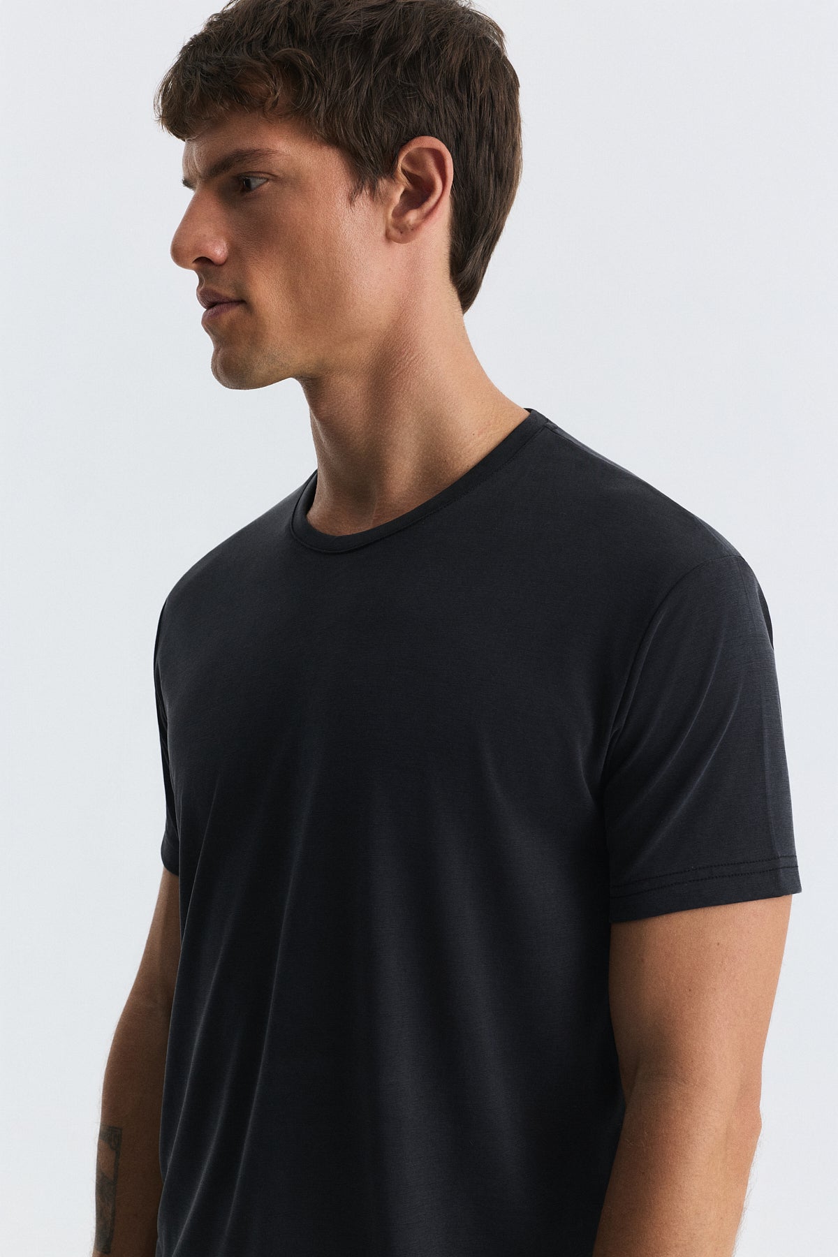 Antioch Regular Fit Modal Teknik Kumaş Erkek T-Shirt