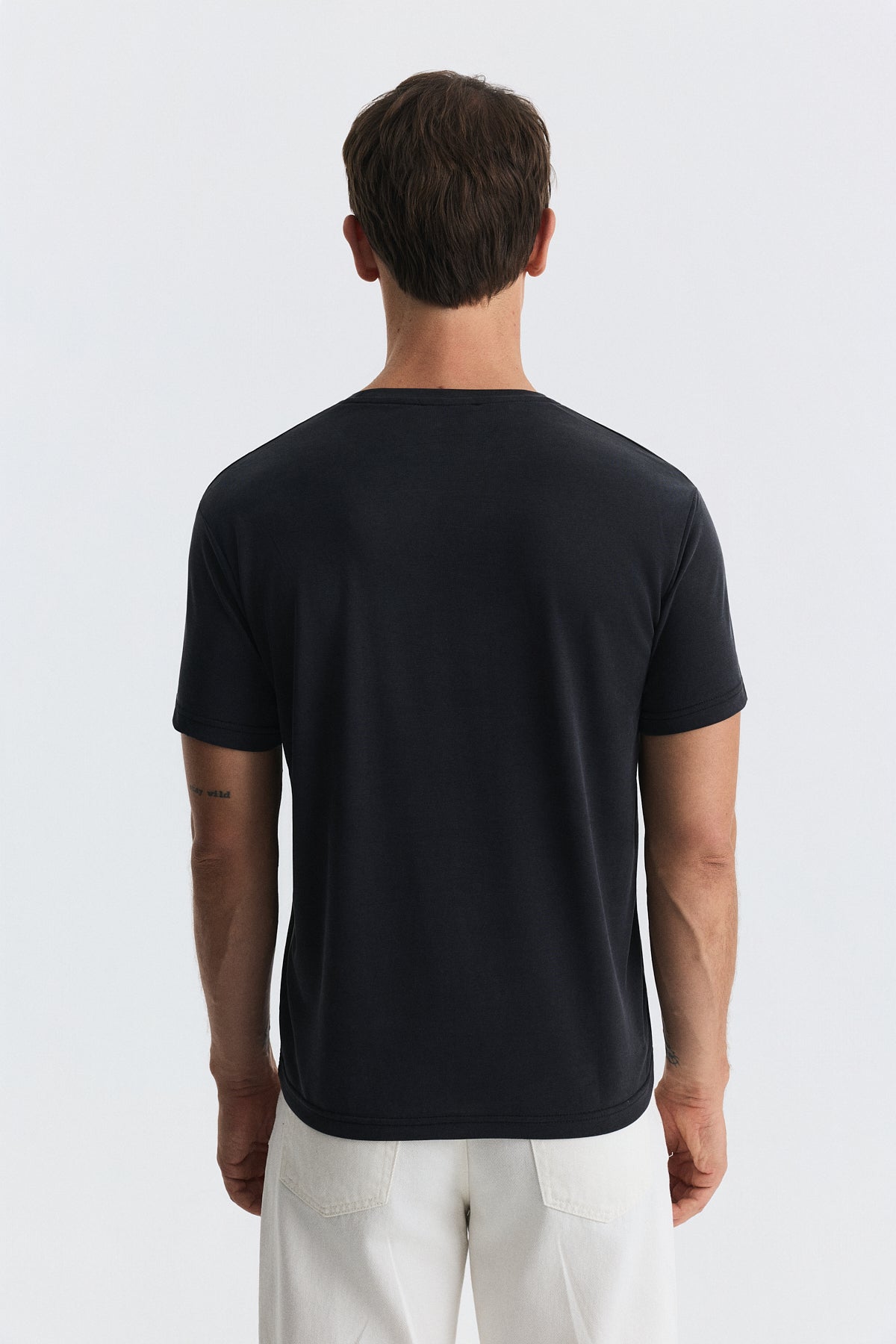Antioch Regular Fit Modal Teknik Kumaş Erkek T-Shirt