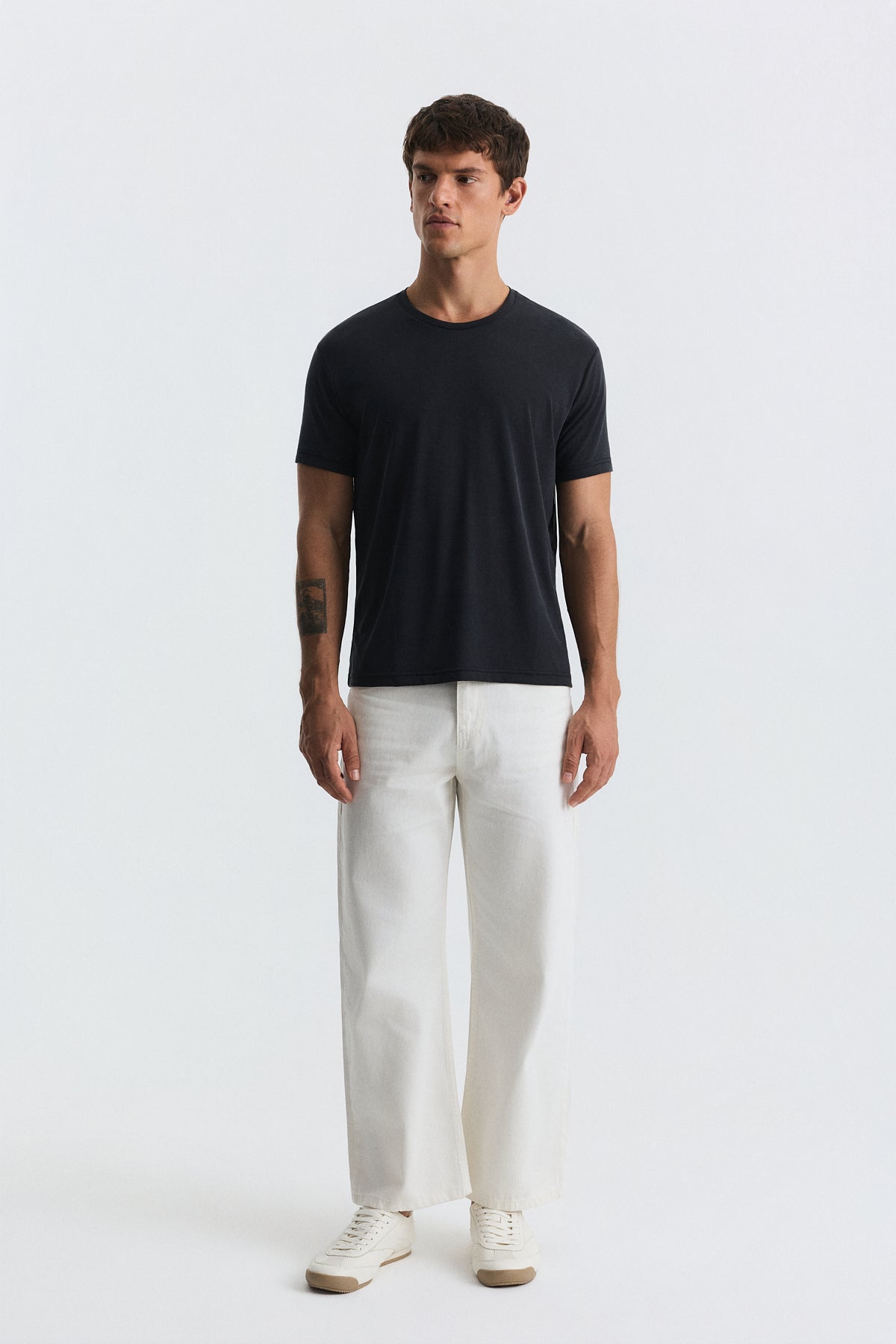 Antioch Regular Fit Modal Teknik Kumaş Erkek T-Shirt