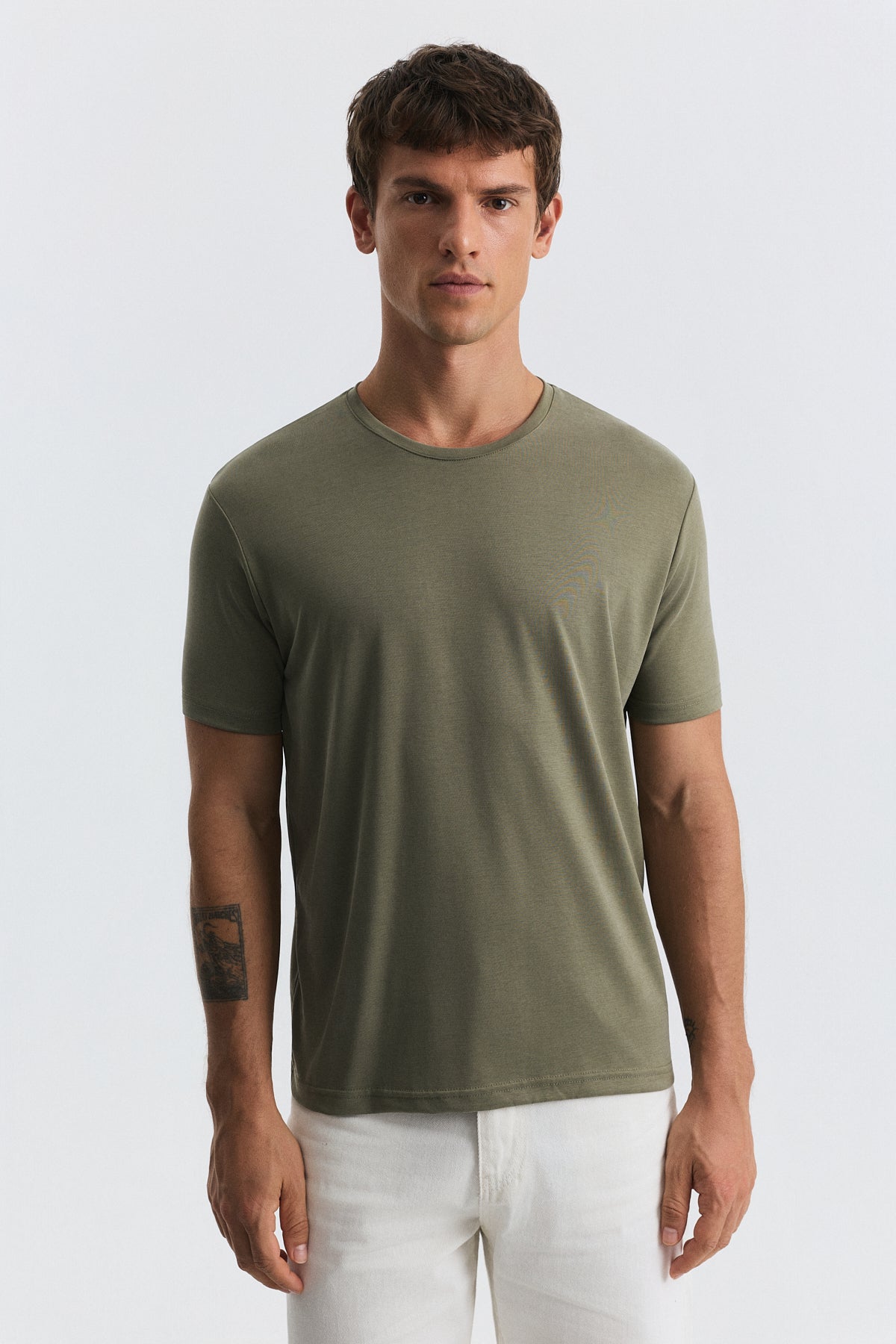 Antioch Regular Fit Modal Teknik Kumaş Erkek T-Shirt