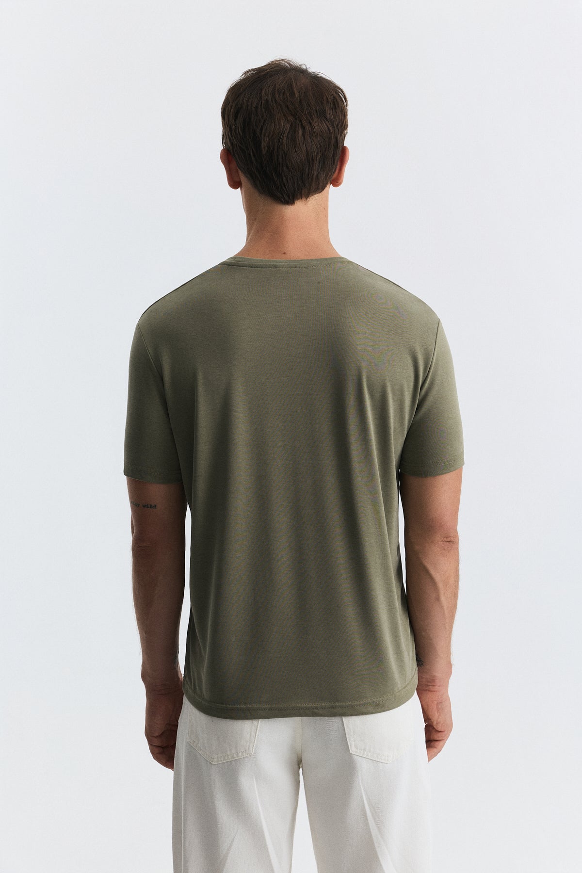 Antioch Regular Fit Modal Teknik Kumaş Erkek T-Shirt