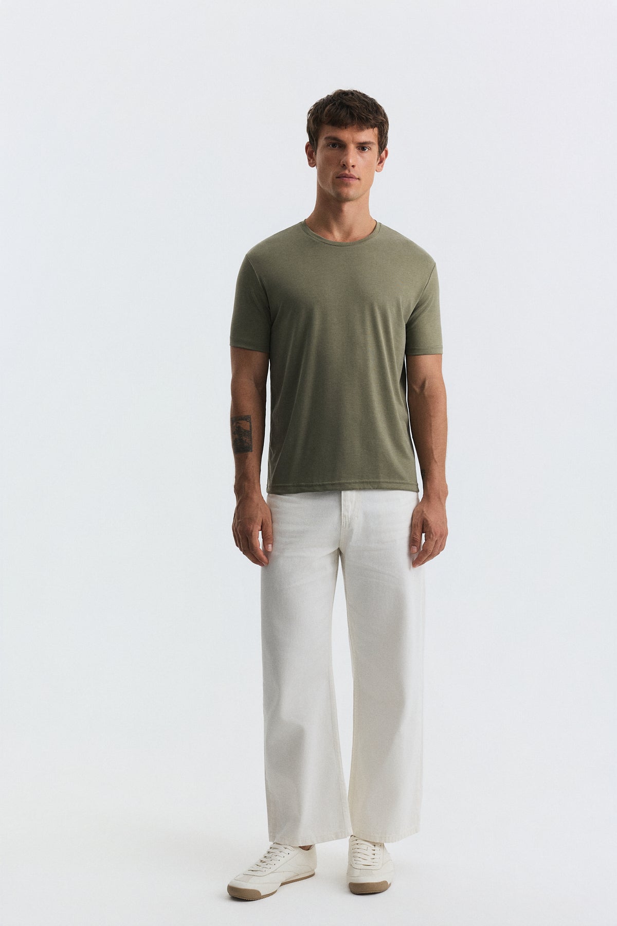 Antioch Regular Fit Modal Teknik Kumaş Erkek T-Shirt