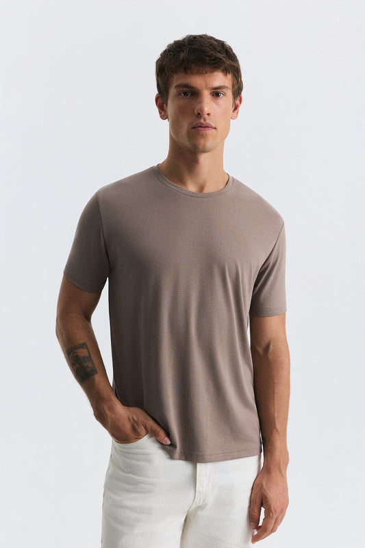 Antioch Regular Fit Modal Teknik Kumaş Erkek T-Shirt