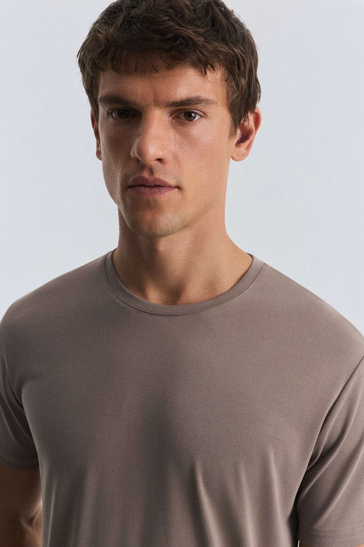Antioch Regular Fit Modal Teknik Kumaş Erkek T-Shirt
