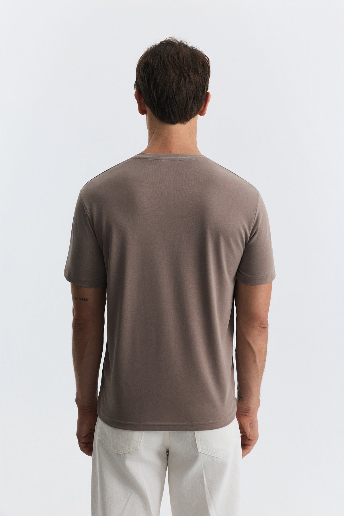 Antioch Regular Fit Modal Teknik Kumaş Erkek T-Shirt