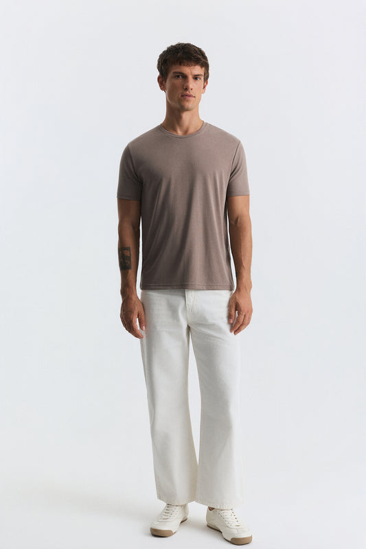 Antioch Regular Fit Modal Teknik Kumaş Erkek T-Shirt
